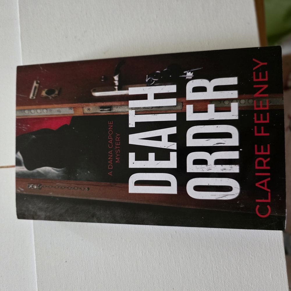 Chronicle Books 'Death Order' Black and Red Cover